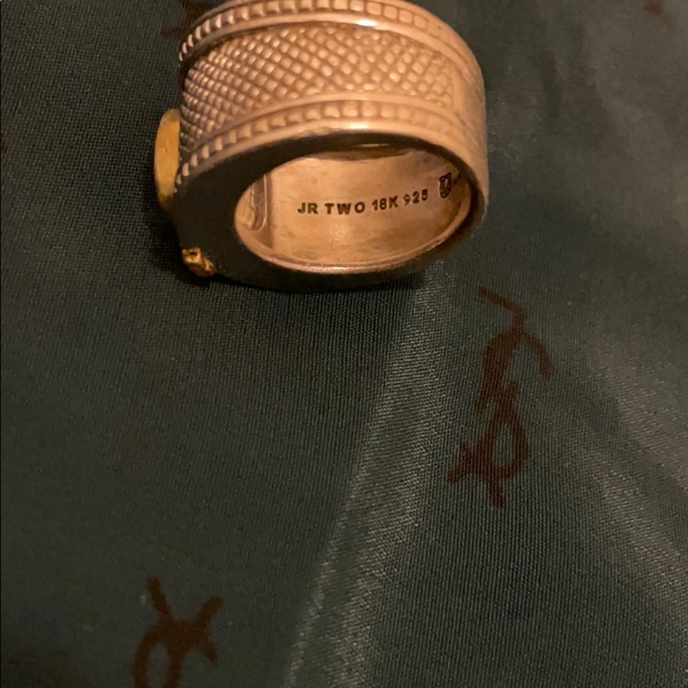 Judith Ripka Two 18KT 925 ring - Picture 3 of 4